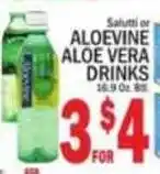 C Town Salutti or Alovine Aloe Vera Drinks offer