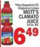 C Town Mott's Clamato Juice offer