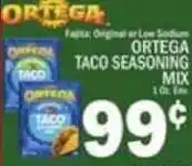 C Town Ortega taco seasoning mix offer