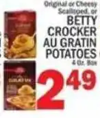 C Town Betty Crocker au gratin potatoes offer