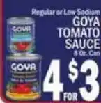 C Town Goya tomato sauce offer