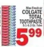C Town Colgate total toothpaste offer