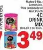 C Town 4C drink mix offer