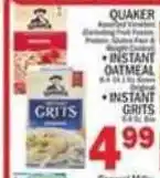 C Town Quaker instant oatmeal offer