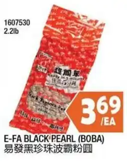 99 Ranch E-fa black pearl (boba) offer