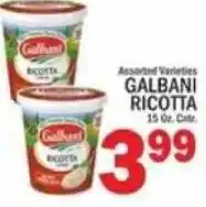 C Town Galbani ricotta offer