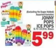 C Town Jonny Pops ice pops offer