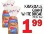 C Town Krasdale giant white bread offer
