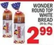 C Town Wonder round top white bread offer