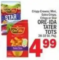 C Town Ore-Ida tater tots offer