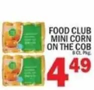 C Town Food Club mini corn on the cob offer