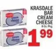 C Town Krasdale bar cream cheese offer