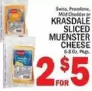 C Town Krasdale sliced munster cheese offer