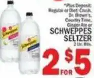 C Town Schweppes Seltzer offer