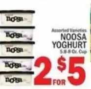 C Town Noosa Yoghurt offer