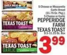 C Town Pepperidge Farm Texas Toast offer