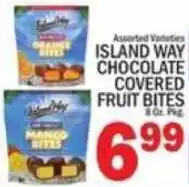 C Town Island Way chocolate covered fruit bites offer