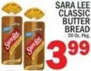 C Town Sara Lee classic butter bread offer