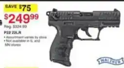 Dunham's Sports Walther P22 22LR offer