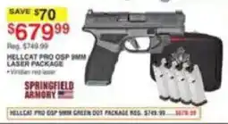 Dunham's Sports Springfield Armory Hellcat Pro OSP 9mm Green Out Package offer