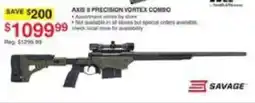 Dunham's Sports Savage Axis II Precision Vortex Combo offer