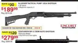 Dunham's Sports Escort Sluggers Tactical Pump 12ga Shotgun offer