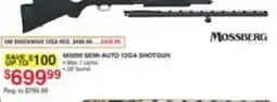 Dunham's Sports Mossberg M3000 semi-auto 12ga shotgun offer
