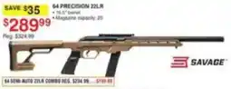 Dunham's Sports Savage 64 Precision 22LR offer
