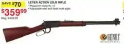 Dunham's Sports Henry lever action 22lr rifle offer