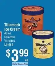 Smart & Final Tillamook ice cream offer