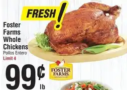 Smart & Final Foster Farms Whole Chickens offer