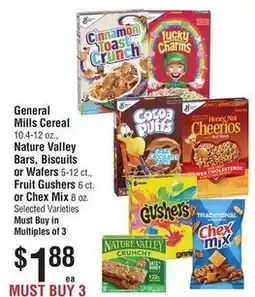 Smart & Final General Mills Cereal offer
