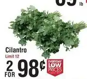 Smart & Final Cilantro offer