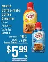Smart & Final Nestle coffee-mate coffee creamer offer
