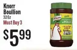 Jons International Knorr Boullion offer