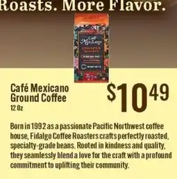Jons International Café Mexicano Ground Coffee offer