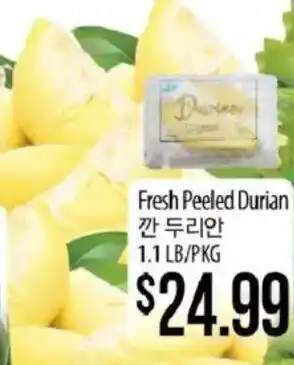 Hmart Fresh Peeled Durian offer