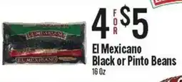 Jons International El Mexicano black or pinto beans offer