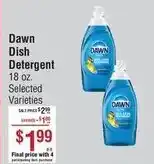 Smart & Final Dawn dish detergent offer