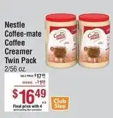 Smart & Final Nestle coffee-mate coffee creamer offer