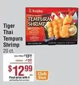 Smart & Final Tiger Thai Tempura Shrimp offer