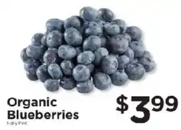 ShopRite Organic Blueberries offer