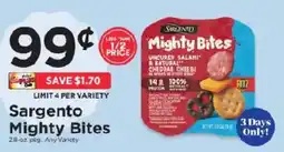 ShopRite Sargento mighty bites offer