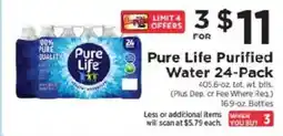 ShopRite Pure Life Purified Water offer