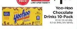 ShopRite Yoo-Hoo Chocolate Drinks offer