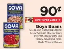 ShopRite Goya Beans offer
