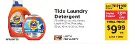 ShopRite Tide Laundry Detergent offer