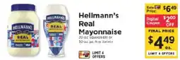 ShopRite Hellmann's Real Mayonnaise offer