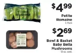 ShopRite Pacific organic petite romaine offer