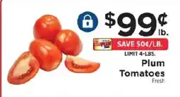 ShopRite Plum Tomatoes offer